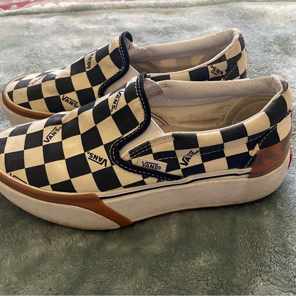 Checker platform vans 6.5